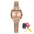 Classic Mesh Rectangle Watch | Elvaris Time