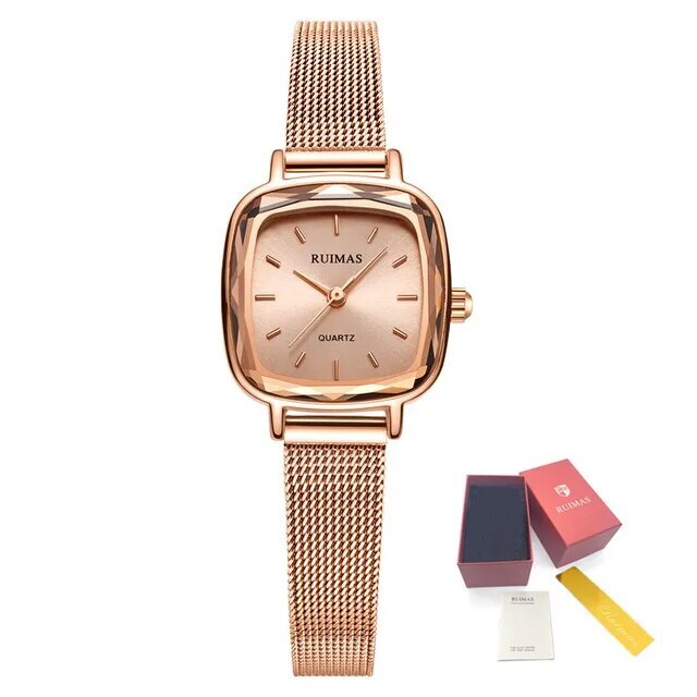 Classic Mesh Rectangle Watch | Elvaris Time