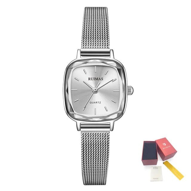 Classic Mesh Rectangle Watch | Elvaris Time
