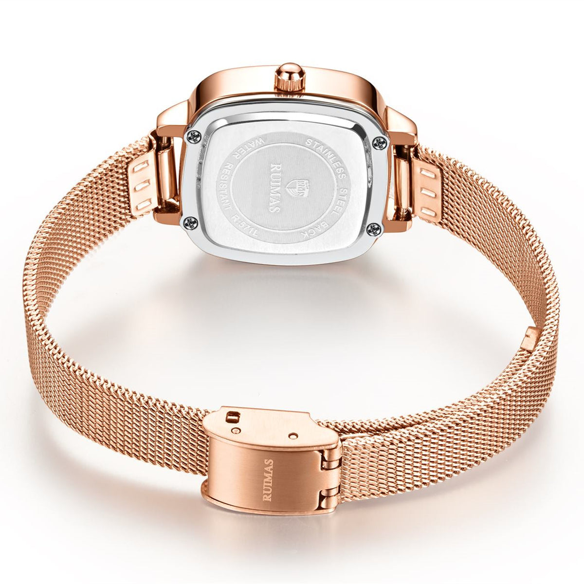 Classic Mesh Rectangle Watch | Elvaris Time
