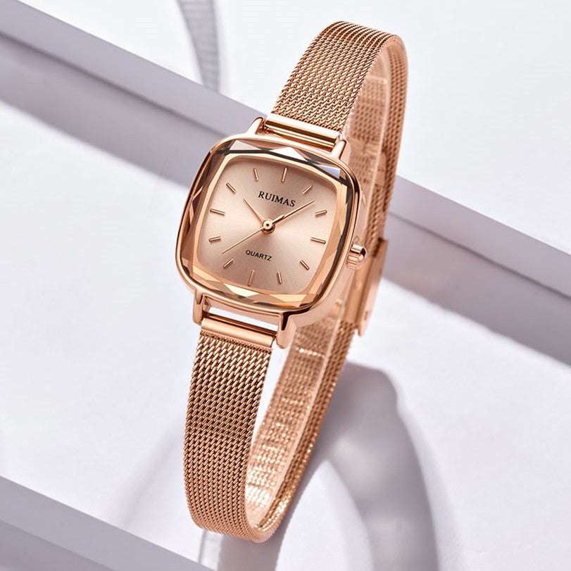 Classic Mesh Rectangle Watch | Elvaris Time