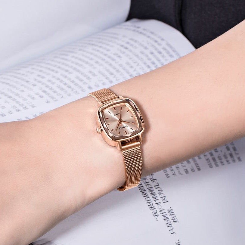 Classic Mesh Rectangle Watch | Elvaris Time