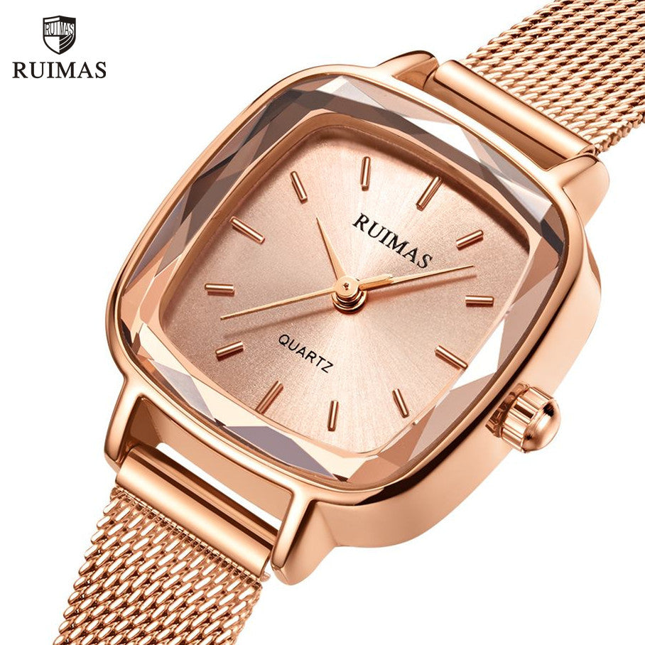 Classic Mesh Rectangle Watch | Elvaris Time