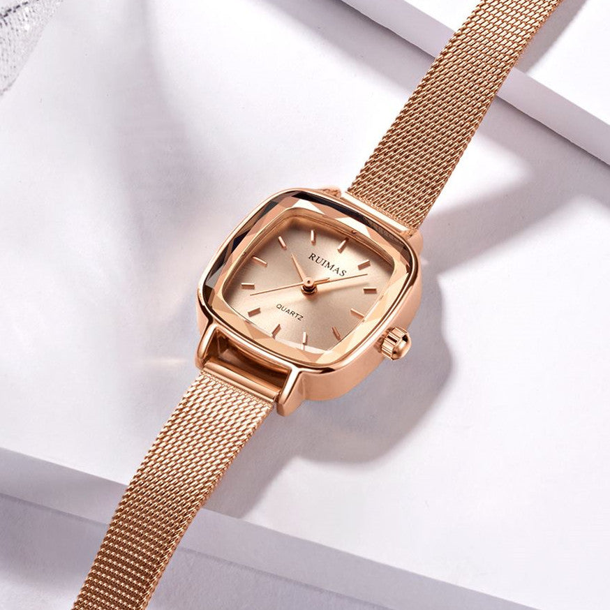 Classic Mesh Rectangle Watch | Elvaris Time