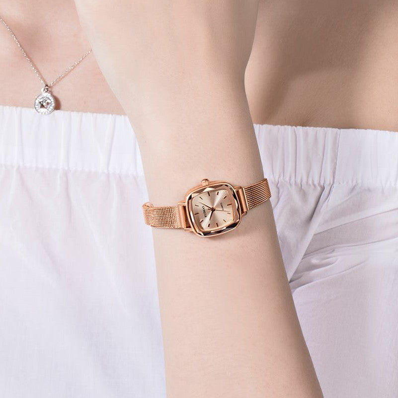 Classic Mesh Rectangle Watch | Elvaris Time